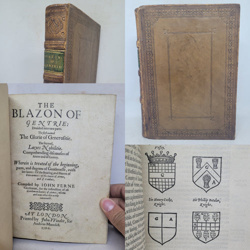 The Blazon of Gentrie: Deuided into Two Parts. The first named The Glorie of Generositie. The second, Lacyes Nobilitie, 1586