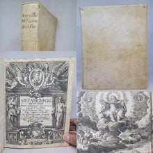 Load image into Gallery viewer, Le Metamorfosi di Ovidio Ridotte da Gio Andrea dell&#39;Anguillara, 1584. With Several Pages of Text Supplemented by an Early Hand