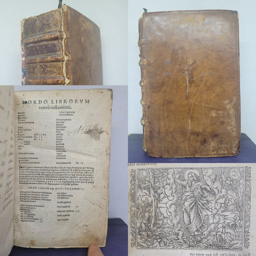 Biblia sacra veteris et Novi Testamenti iuxta Vulgatam aeditionem. Cum quibusdam anotationibus Ioannis Benedicti Parisiensis theoligi, 1562