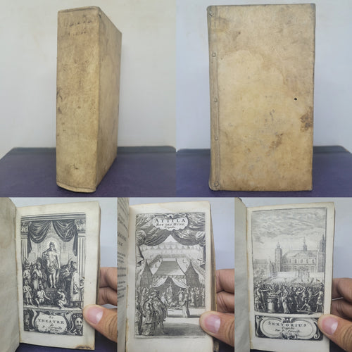 Le Theatre de P. Corneille, 1664. Tome IV of IV. Containing Sertorius. Toison d`Or.  Sophonisbe. Othon. Atilla, Roy Des Huns. Ageslisas. Six Plays Bound in One Volume