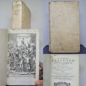 C. Crispi Sallustii Opera Omnia Quae Exstant Cum Commentariis integris Joh. Rivii, Aldi Manutii, Petri Ciacconii, Fulvii Ursini, et Heliae Putschii, Et selectis Jani Gruteri, H. Glareani, Cypr. `a Popma, Ludov. Carrionis, Jani Douzae, &amp; aliorum, 1677