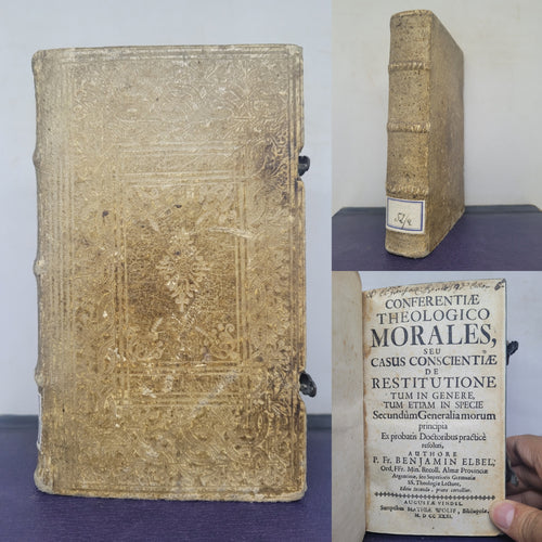 Conferentiae Theologico Morales: seu, Casus conscientiae de restitutione tum in genere, tum etiam in specie secundum generalia morum principia ex probatis doctoribus practice resoluti, 1731