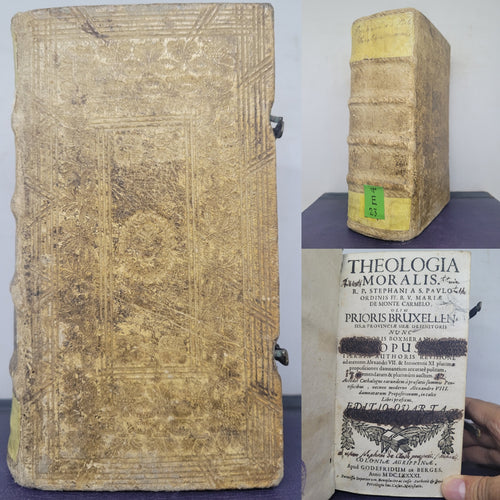 Theologia Moralis. R. P. Stephani A S. Pavlo Ordinis FF. B. V. Mariae De Monte Carmelo ... Opus Iterata Authoris Revisione ad mentem Alexandri VII. & Innocentii XI, 1691