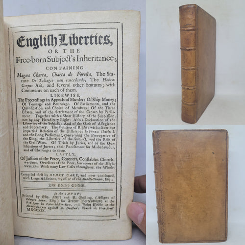 English Liberties, or the Free-Born Subject's Inheritance…., 1719