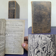 Load image into Gallery viewer, The Book of Common Prayer: Together with the Psalter or Psalms of David; Bound With; The Whole Book of Psalms, collected into English metre, 1729/1731/1731. Three Works Bound Together, and Engravings to the First