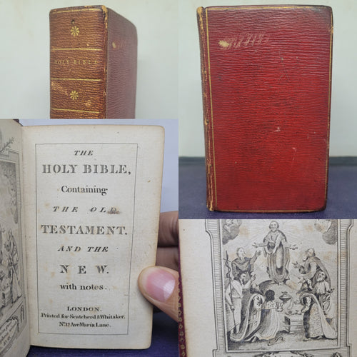 ***RESERVED*** The Holy Bible Containing the Old Testament, and the New: with notes, 1790. And 1658 Field Bible