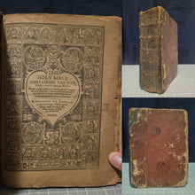 Load image into Gallery viewer, The Holy Bible, Containing the Old Testament and the New: Newly Translated Out of the Originall Tongues, and With the Former Translations Diligently Compared and Revised. By his Majesties Special Commandement, 1633. Old Testament and Apocrypha Only