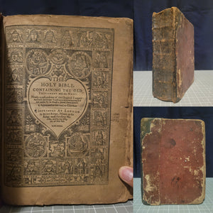 The Holy Bible, Containing the Old Testament and the New: Newly Translated Out of the Originall Tongues, and With the Former Translations Diligently Compared and Revised. By his Majesties Special Commandement, 1633. Old Testament and Apocrypha Only