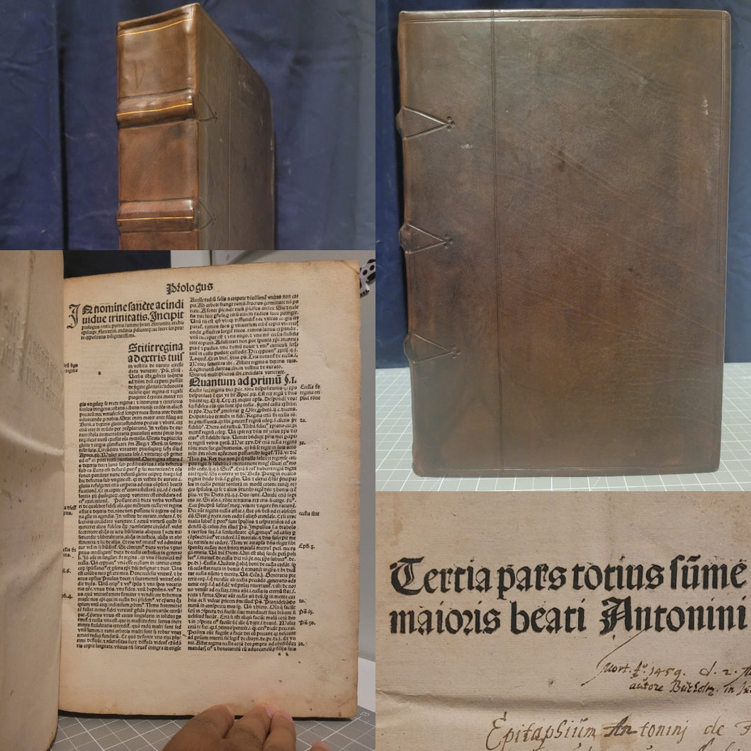 Summa theologica, 1496. Part III of V