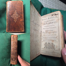 Load image into Gallery viewer, The Holy Bible, containing the Old and New Testaments, 1778. Volume 1 of 2. An Early Scottish Bible