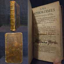 Load image into Gallery viewer, Les Aphorismes D'Hippocrate, 1684. An Extremely Scarce Edition of Hippocrates’ Work on Blood Circulation, Anatomy, and More