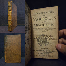 Load image into Gallery viewer, Tractatus de Variolis et Morbillis, 1699. On Smallpox and Measles, and How to Treat It