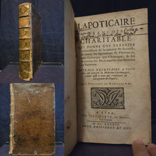 Load image into Gallery viewer, L'Apoticaire Francois Charitable, 1683. On Early Chemistry and Galen’s Pharmacy