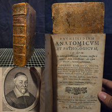 Load image into Gallery viewer, Encheiridium Anatomicum et Pathologicum, 1658. A Extremely Rare Copy of Roilan’s Famed Textbook on Systematic Explanations and Definitions of Basic and Morbid Anatomy. From the Medical Library of Dr. Jean Manet