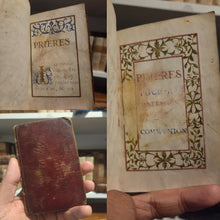 Load image into Gallery viewer, Prieres Pour la Confession et Pour la Communion, Circa 1675-1625. A Beautiful Manuscript of Confession and Communion, with Six Grand Initials and Headers, Several Ownership Inscriptions and Notes. French Illuminated Manuscript on Parchment