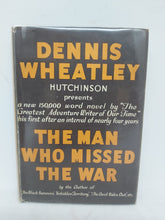 Load image into Gallery viewer, The Man Who Missed the War, 1945. First Edition