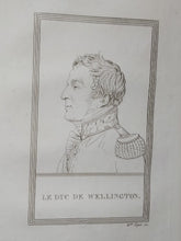 Load image into Gallery viewer, Vie d&#39;Arthur Wellesley, duc de wellington, traduite de l&#39;anglais de Georges Elliot, par H. L, 1816. 1st French Translation
