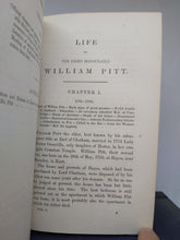 Load image into Gallery viewer, Life of the Right Honorable William Pitt, 1861-1862. First Edition