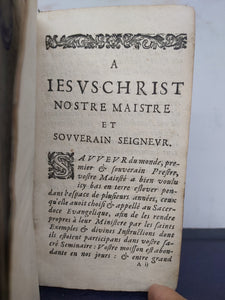 Conduites pour les exercices principaux qui se font dans les seminaires ecclesiastiques, 1678
