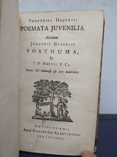 Load image into Gallery viewer, Theophili Hogersii Poemata Juvenilia, 1672
