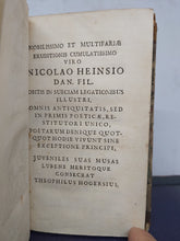 Load image into Gallery viewer, Theophili Hogersii Poemata Juvenilia, 1672
