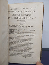 Load image into Gallery viewer, Theophili Hogersii Poemata Juvenilia, 1672