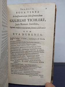 Theophili Hogersii Poemata Juvenilia, 1672