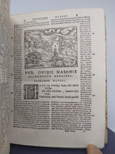 Load image into Gallery viewer, P. Ovidii Nasonis Heroides cum explanationibus Ubertini Crescent. et Iani Parrhasii, 1560