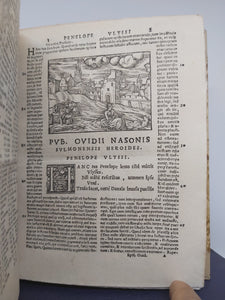 P. Ovidii Nasonis Heroides cum explanationibus Ubertini Crescent. et Iani Parrhasii, 1560