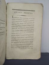 Load image into Gallery viewer, Instructions familieres en forme de catechisme sur les preuves de la religion, 1778