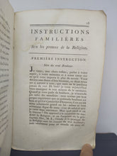 Load image into Gallery viewer, Instructions familieres en forme de catechisme sur les preuves de la religion, 1778