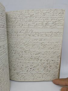 ***MISPLACED*** Handwritten Commonplace Book of 66 Bible Sermons, as well as additional Bible Verses for Reverend Prior, 1829-1831