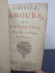 Amitiez, amours, et amourettes, 1664