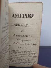 Load image into Gallery viewer, Amitiez, amours, et amourettes, 1664