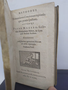 Methodus formandarum concionum inprimis, quae praxin spectant, 1653