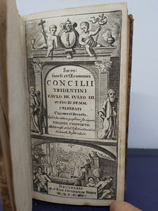 Sacrosancti et oecumenici Concilii Tridentini, Paulo III. Julio III. et Pio IV, 1714