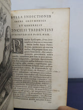 Load image into Gallery viewer, Sacrosancti et oecumenici Concilii Tridentini, Paulo III. Julio III. et Pio IV, 1644