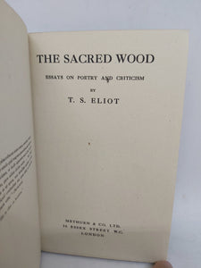 The Sacred Wood, 1920