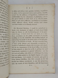 A charge, delivered to the clergy of the Archdeaconry of St. Albans, at a visitation holden May 22d, 1783