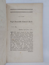 Load image into Gallery viewer, A letter to the Rt. Hon. Edmund Burke: in reply to the insinuations in the ninth report of the Select Committee, which affect the character of Mr. Hastings, 1783