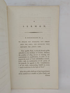 The reciprocal duty of a Christian minister and a Christian congregation: a sermon, preached in the Unitarian Chapel, in Essex-Street, London, 1793