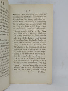 Considerations on the expediency of revising the liturgy and Articles of the Church of England: in which notice is taken of the objections to that measure, urged in two late pamphlets, 1790