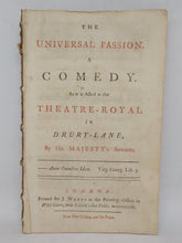 Load image into Gallery viewer, The Universal Passion. A comedy, 1737
