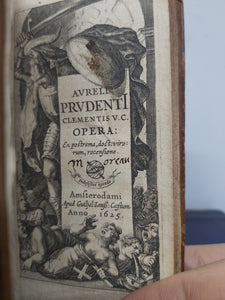 Aureli Prudenti Clementis V.C. opera: ex postrema doct. virorum recensione, 1625