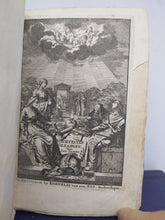 Load image into Gallery viewer, Zedelyke en stichtelyke gezangen, van Jan Luiken. En den lof en oordeel van de werken der barmhertigheid. Alles met konstige figuuren versiert, 1734