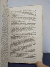 Load image into Gallery viewer, J. v. Vondels Palamedes, of vermoorde onnozelheit: Treurspel. Met de beschryving en uitlegging der vertooningen, zo als het tegenwoordig op den schouwburg word vertoont. Noit te voren alzo gedrukt, 1734