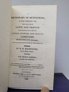 A Dictionary of Quotations from the British Poets, 1824