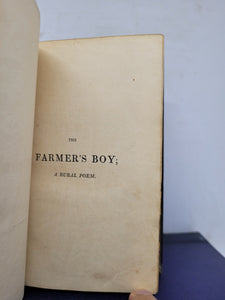 The Farmers Boy; bound with Rural Tales, Ballads and Songs; bound with Wild Flowers; or, Pastoral and Local Poetry, 1801(?)/1809/1806