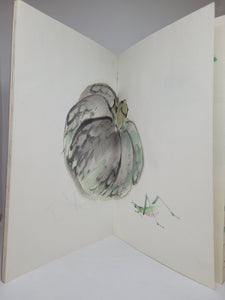 Japanese Watercolor Sketchbook #10(?), Showa Era (1950-1960)