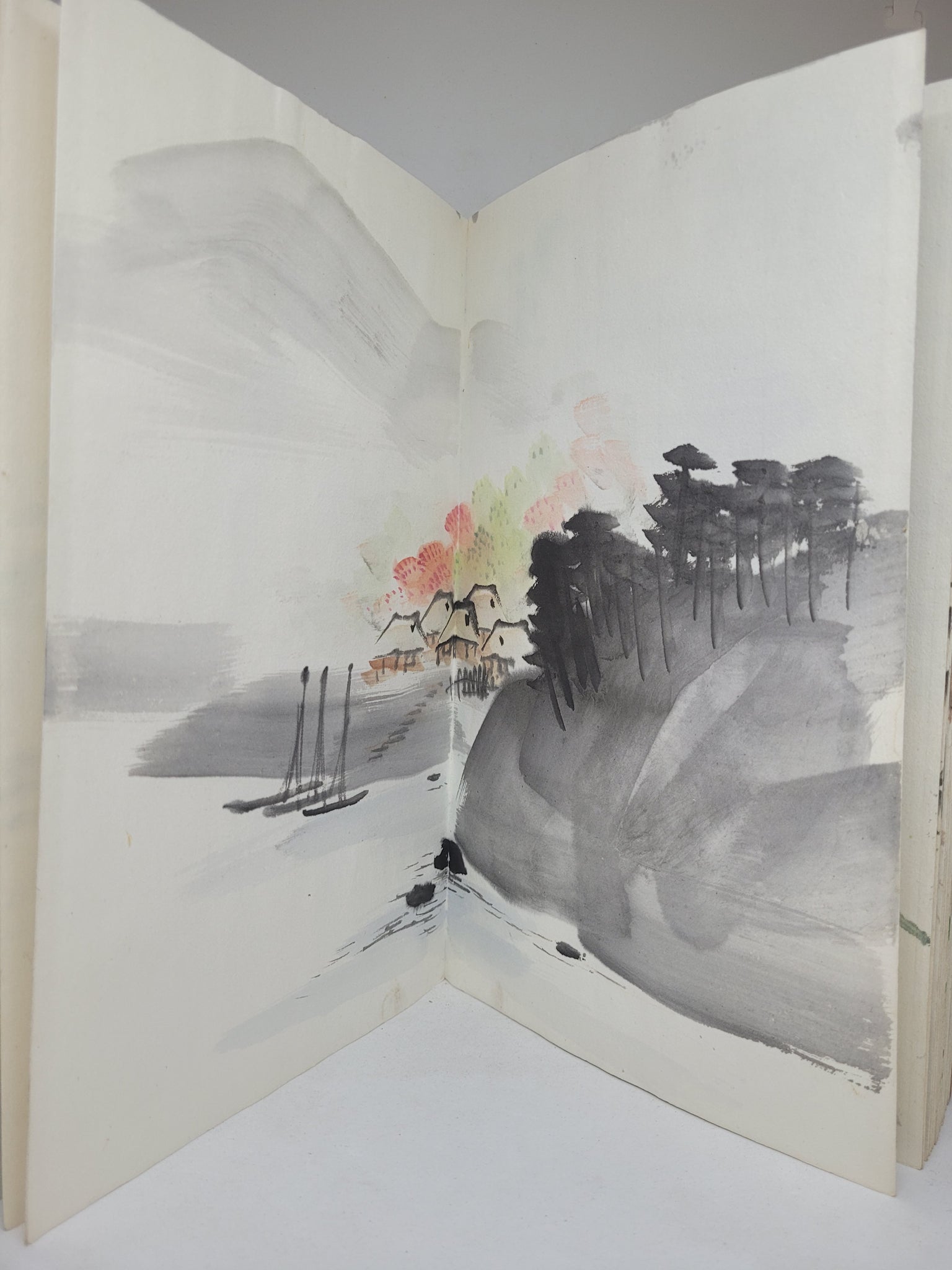 Japanese Watercolor Sketchbook #1, Showa Era (1950-1960) – That Guy With  The Books